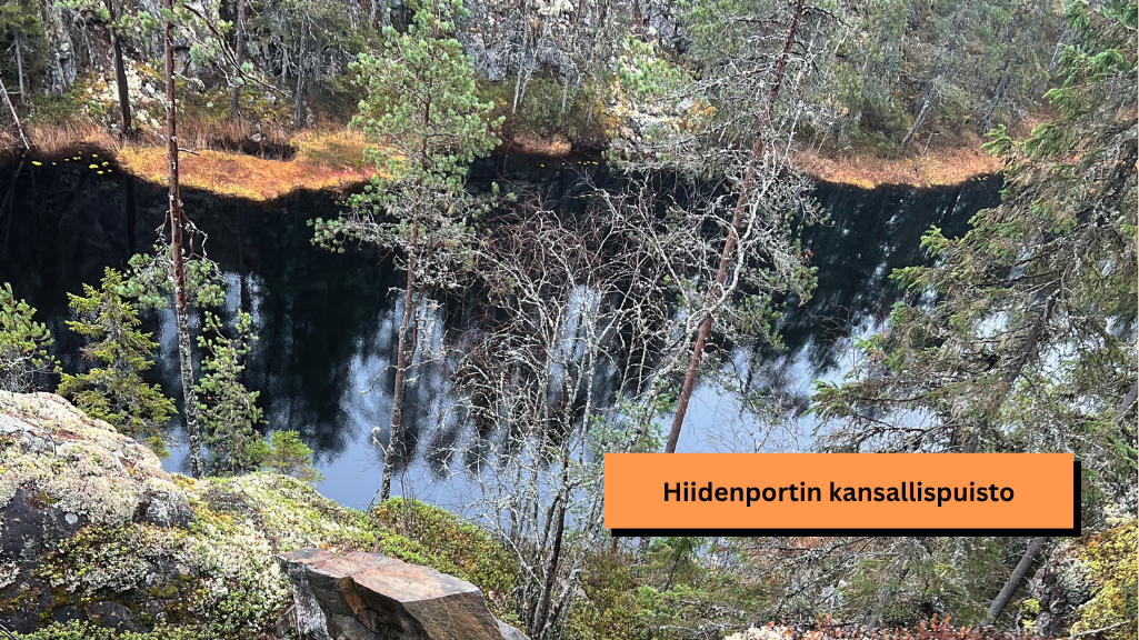 Hiidenportin kansallispuiston maisemia