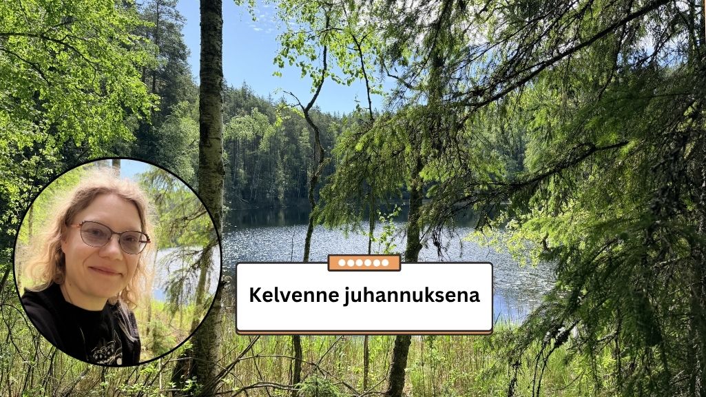 Kelvenneellä telttailemassa juhannuksena