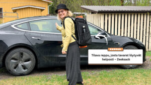 Tilava reppu Zeeksack Organizer