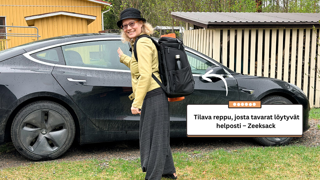 Tilava reppu Zeeksack Organizer